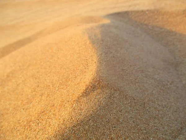 Wüste Goldene Sandlandschaft — Stockfoto