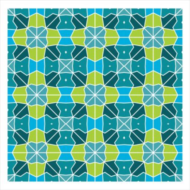 kesintisiz geometrik desen illüstrasyon