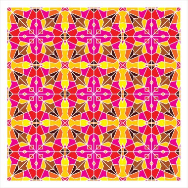 kesintisiz geometrik desen illüstrasyon