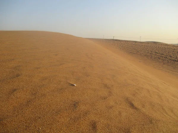 在撒哈拉大沙漠的沙丘 — 图库照片
