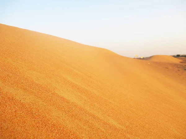 Wydmy Pustyni Sahara — Zdjęcie stockowe