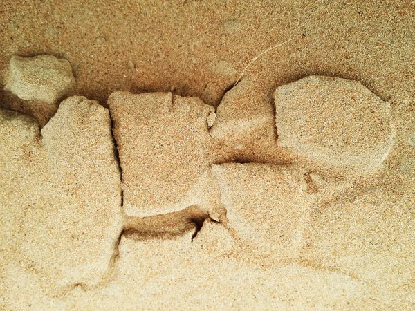 Dunes Sable Dans Désert Sahara — Photo