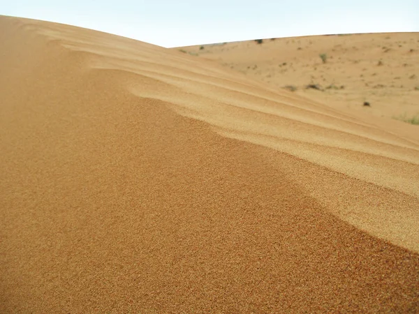 在撒哈拉大沙漠的沙丘 — 图库照片