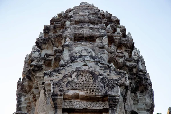 Ingang Van Angkor Wat Het Erfgoed Van Wereld Ook Een — Stockfoto