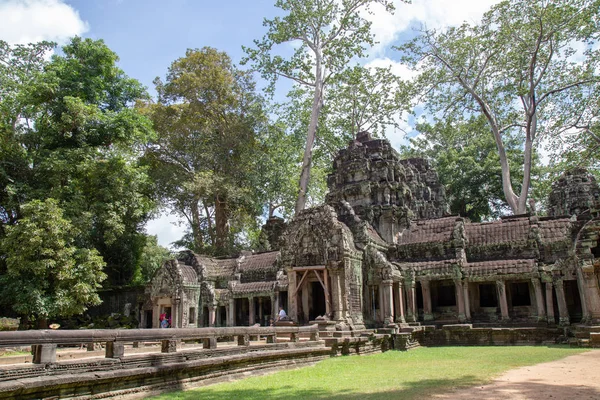 Prohm Angkor Wat Camboja Antigo Templo Prohm Angkor Wat Camboja — Fotografia de Stock