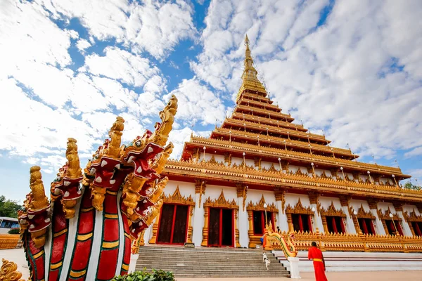 Bela Paisagem Templo Wat Nong Wang Khon Kaen Tailândia — Fotografia de Stock