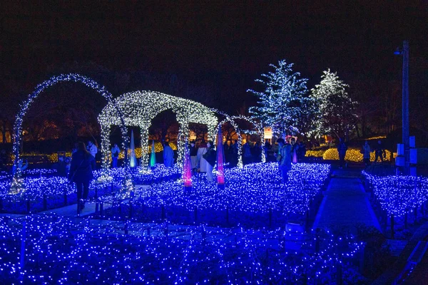 Mie Nagoya Japan December 2018 Oidentifierade Turist Rörelse Oskärpa Besöker — Stockfoto