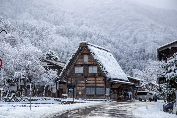 Gifu Japón Diciembre 2018 Casa Tradicional Gassho Estilo Uno Los — Foto de Stock