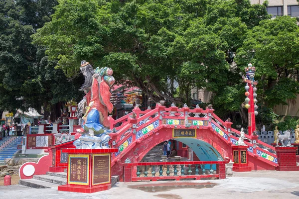 Templo Tin Hau Bahía Repulse Hong Kong Septiembre 2018 Templo — Foto de Stock