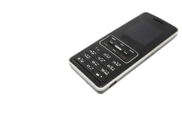 Traditional Mobile Phone Second Generation Keyboard Button Mini Black White — Stock Photo, Image