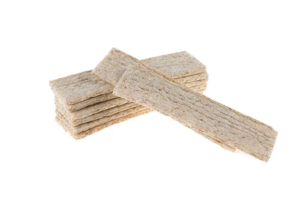 Biscuits Pour Régime Alimentaire Sur Fond Blanc — Photo