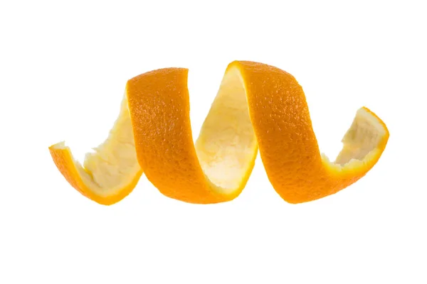 portakal kabuğu üzerinde izole beyaz arka plan