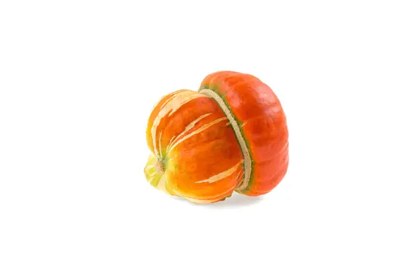 Forma Zucca Fungo Sfondo Bianco — Foto Stock