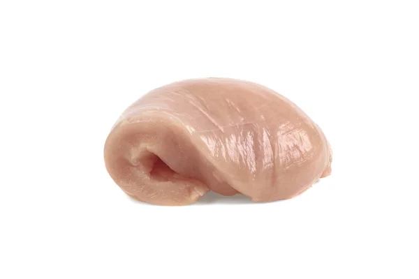 鶏ムネ肉の白い背景で隔離 — ストック写真