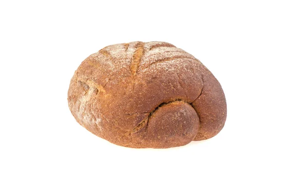 Rye Bread Isolated White Background — Stock Photo, Image