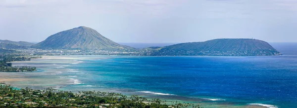 분화구와 Maunalua 오아후 하와이 — 스톡 사진