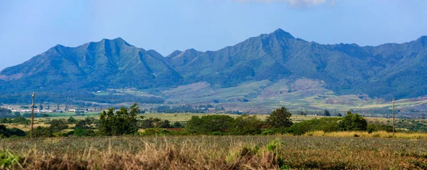 Waianae Mountain Range Oahu Occidentale Dal Centro Oahu — Foto Stock