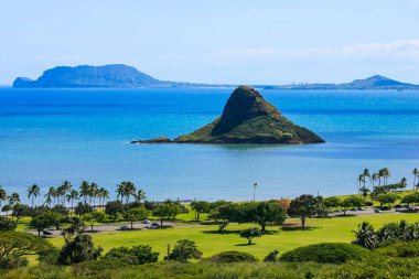 Mokoli'i, Hawaii Chinamans şapka Adası, Doğu Sahil Oahu, kapalı Kaneohe Körfezi'olarak da bilinir