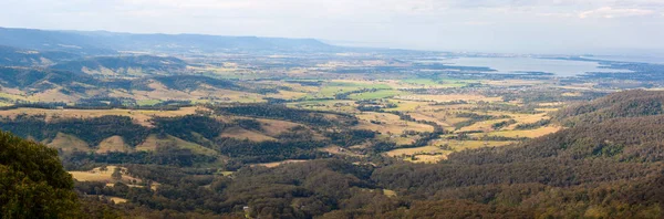 Panorama Jezera Illawarra Krajinu Nsw Austrálie — Stock fotografie