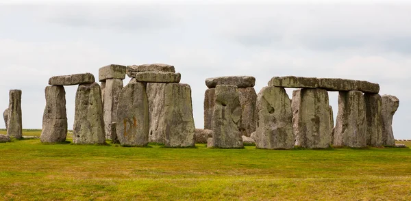 Stonehenge Salisbury Plains Angleterre Arrangement Préhistorique Néolithique Grandes Roches Formation — Photo