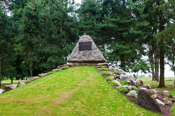 29Th Division Memorial Beaumont Hamel Somme França Memorial Aos Soldados — Fotografia de Stock