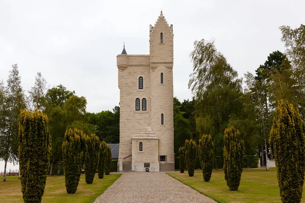 Ulster Tower Somme Frankreich Nordirlands Denkmal Für Die Männer Der — Stockfoto