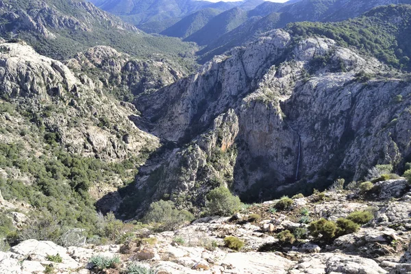 Canyon Swimming Pool Irgas Vízesés — Stock Fotó