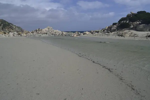 Playa Punta Molentis — Foto de Stock