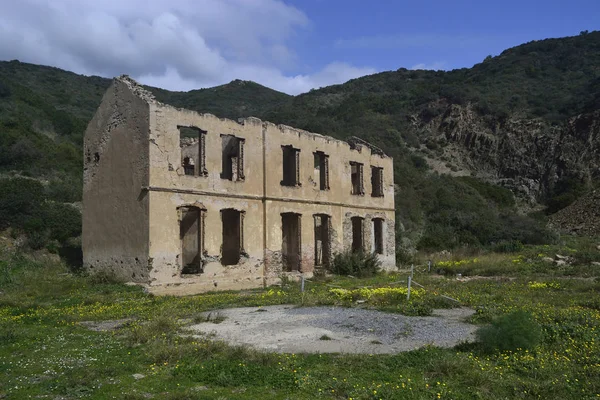 Vista Las Ruinas Pozzo Baccarini — Foto de Stock