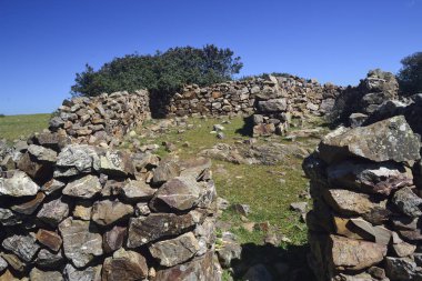 Antik hayvan çit Harabeleri 