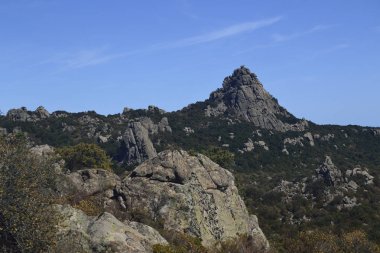 Punta Baccu Malu manzarası