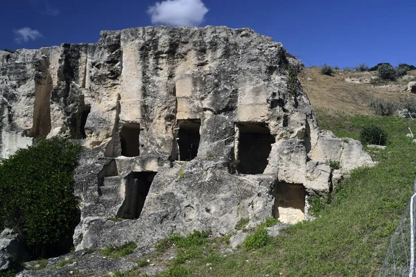 Punische Necropolis Van Tuvixeddu — Stockfoto