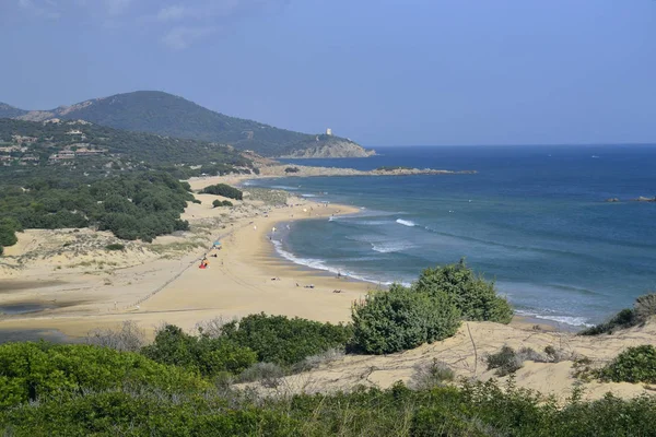 Beach Giudeu — Stockfoto