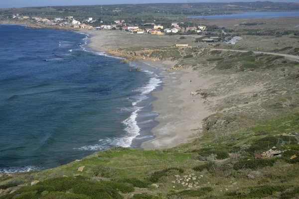 Plaża San Giovanni Lub Tharros — Zdjęcie stockowe