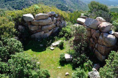 Nuraghe Iitroxia görünümü