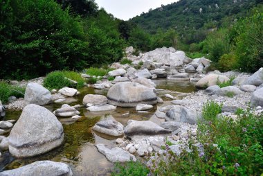 Rio Flumineddu manzarası