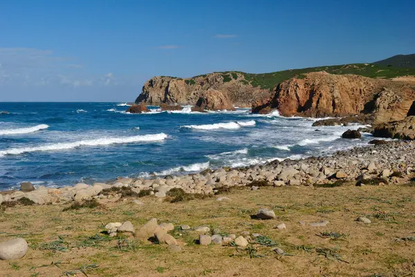 Capo Pecora 'nın manzarası