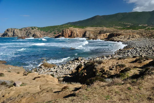 Capo Pecora 'nın manzarası