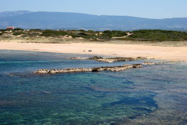 Sa Mesa Longa plajı manzarası