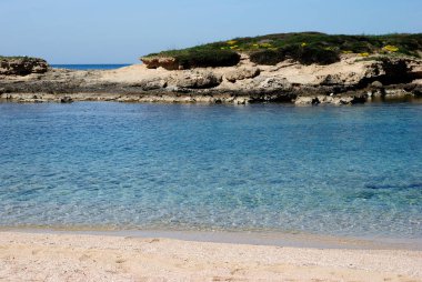 Sa Mesa Longa plajı manzarası
