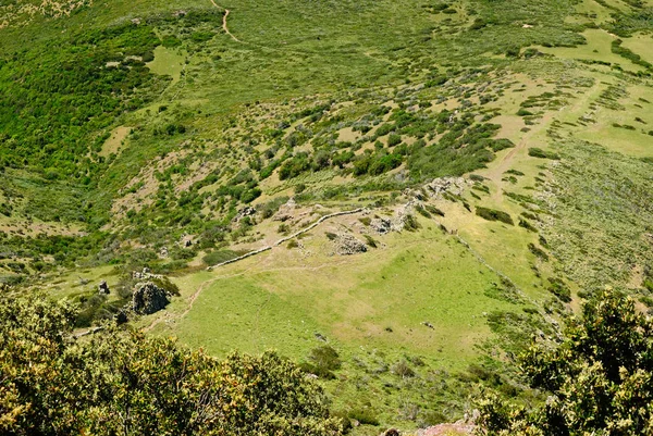 Över Monte Arcuentu — Stockfoto