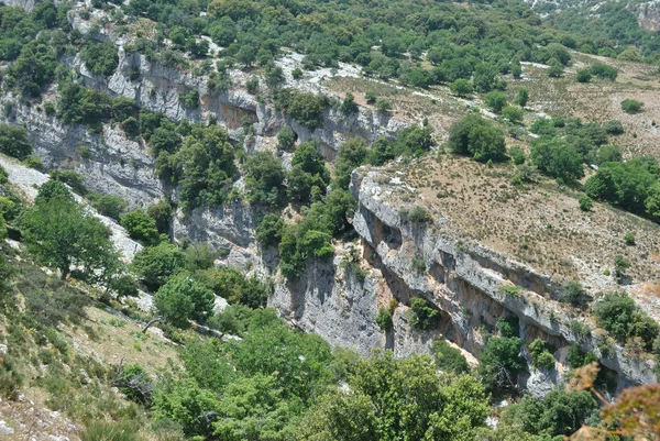 Uitzicht Canyon Van Flumineddu — Stockfoto