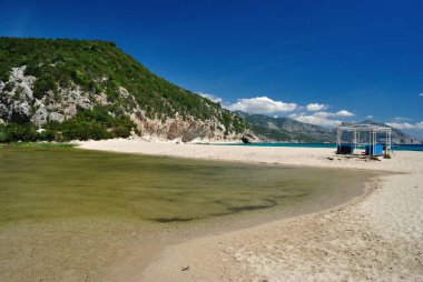 Cala Luna plajı manzarası