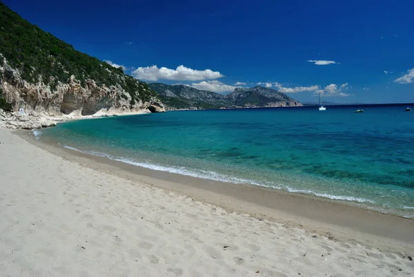 Vista Sulla Spiaggia Cala Luna — Foto Stock