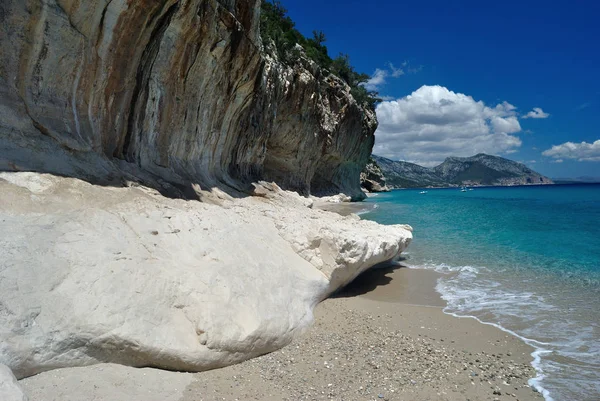 Θέα Στην Παραλία Cala Luna — Φωτογραφία Αρχείου