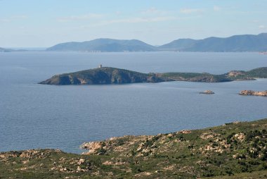 Capo Malfatano manzarası