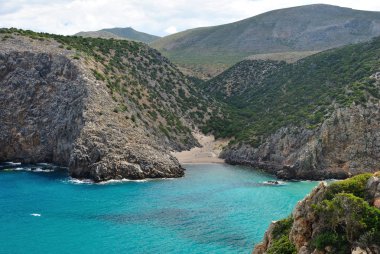 Cala Domestica manzarası