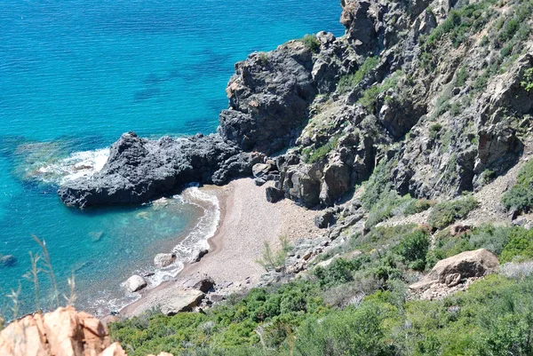 Cala Mudanda Plajı Manzarası — Stok fotoğraf