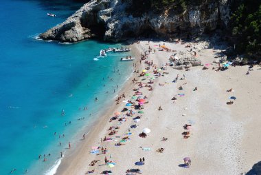 Cala Sisine manzarası
