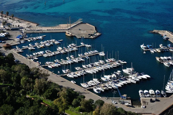 Vista Del Puerto Marina Piccola —  Fotos de Stock